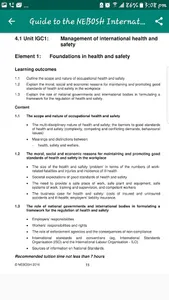 Guide to the NEBOSH by Suhail  screenshot 0