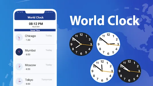 World Clock -World Time Zones screenshot 5