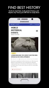 World Historical Events screenshot 2
