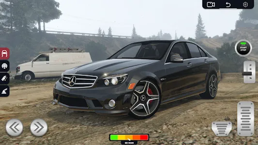 Car Driver Extreme C63 Benz screenshot 0