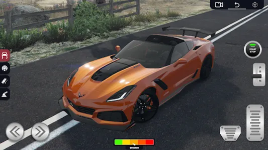 Drag Driver: Corvette C7 screenshot 0