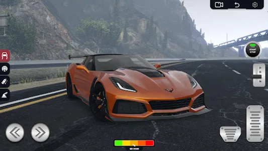 Drag Driver: Corvette C7 screenshot 2