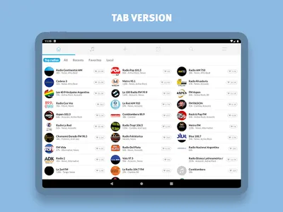 Argentine FM Radio Live screenshot 7