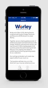 Worley Careers screenshot 1