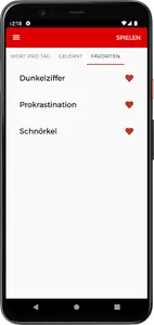 Wort pro Tag screenshot 2