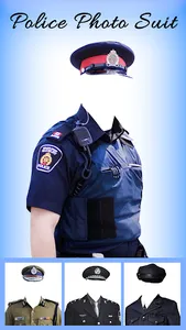 Men Police suit Photo Editor screenshot 3