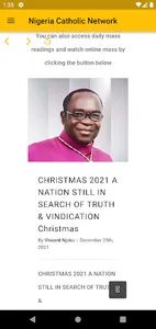 Nigeria Catholic Network screenshot 1