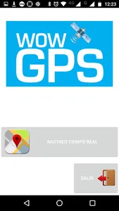 WOW GPS screenshot 1