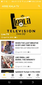 ARISE IGALA TV screenshot 1