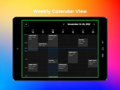 WOX Meeting Room Display screenshot 1