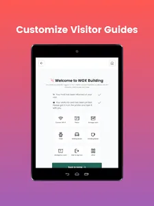 Visitors Kiosk screenshot 3