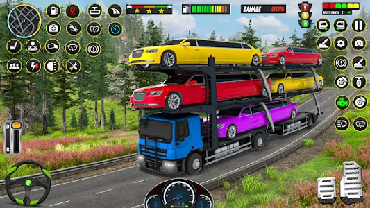 Limo Car Transport Car Games screenshot 4