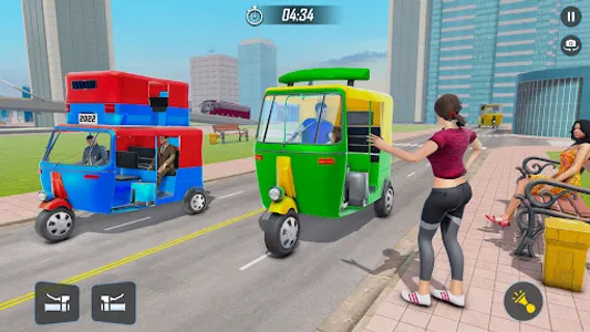 Tuk Tuk Rikshaw Auto Game screenshot 12