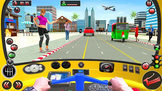 Tuk Tuk Rikshaw Auto Game screenshot 16