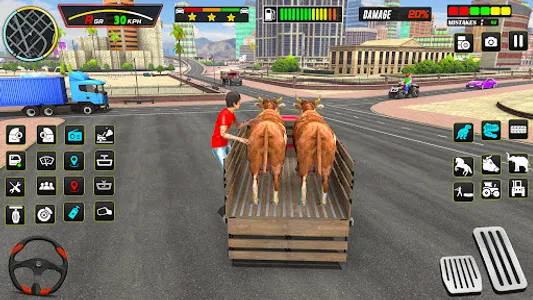 Farm Animals Transport Truck screenshot 2