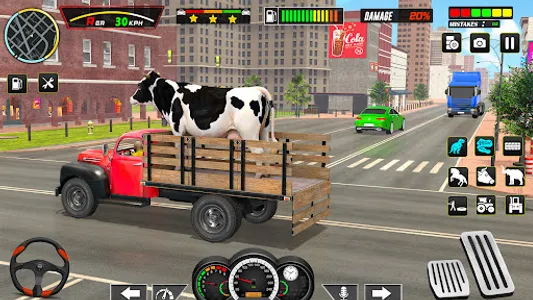 Farm Animals Transport Truck screenshot 5