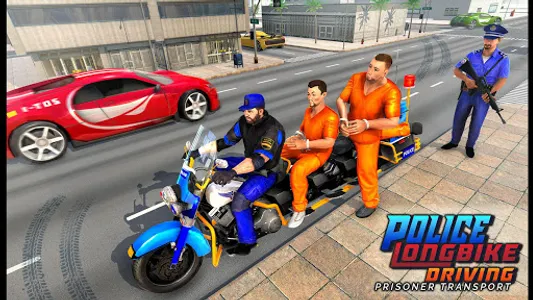 Police Prisoner Transport Bike screenshot 8