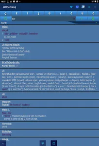 Kurdish Dictionary - WQFerheng screenshot 12