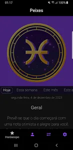 Horóscopo Completo de Peixes screenshot 0