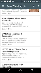 Wrestling Notizie screenshot 1