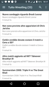 Wrestling Notizie screenshot 3