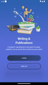 Writing and Publications screenshot 1
