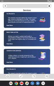 Writing and Publications screenshot 13