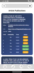 Writing and Publications screenshot 5