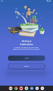 Writing and Publications screenshot 8