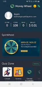 Money Wheel : Earn Money & BTC screenshot 0