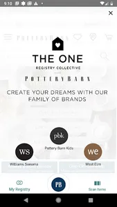 Pottery Barn Wedding Registry screenshot 5