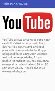 Make Money Online screenshot 0