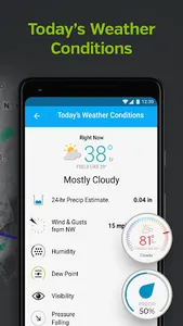 Weather data & microclimate :  screenshot 2