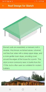 Roof Design for Sketch Drawing screenshot 2