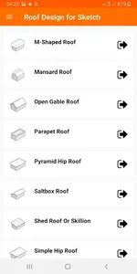 Roof Design for Sketch Drawing screenshot 5