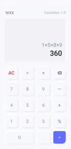 Minimalist calculator screenshot 3