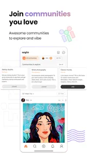 Wylo: communities and events screenshot 0