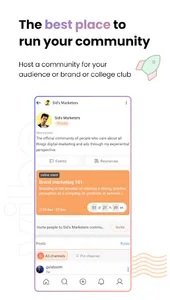 Wylo: communities and events screenshot 2