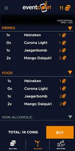 EventCoin screenshot 1