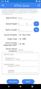 IDDEAL Score Calculator screenshot 0