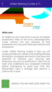 4DBet Football Predictions and screenshot 14