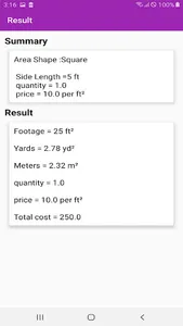 Concrete Calculator - Cement,S screenshot 5