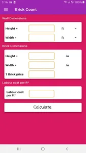 Concrete Calculator - Cement,S screenshot 6