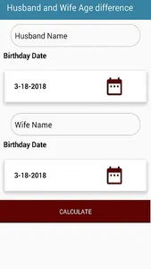 Age love &  Age difference cal screenshot 2