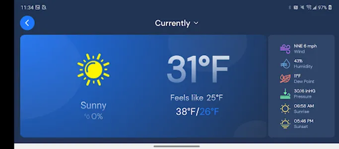WeatherNation screenshot 1