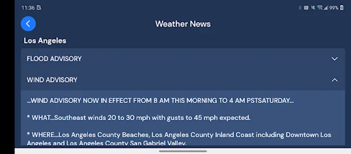 WeatherNation screenshot 3