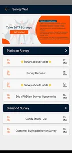 XcelOnlineSurveys Paid Surveys screenshot 1