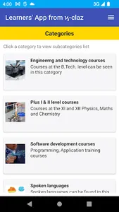 Learners' App screenshot 1