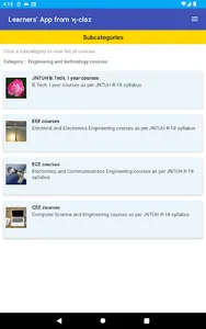 Learners' App screenshot 9