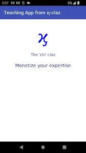 Teaching from chi-claz screenshot 0